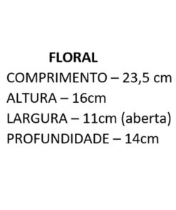 tabela de tamanhos floral